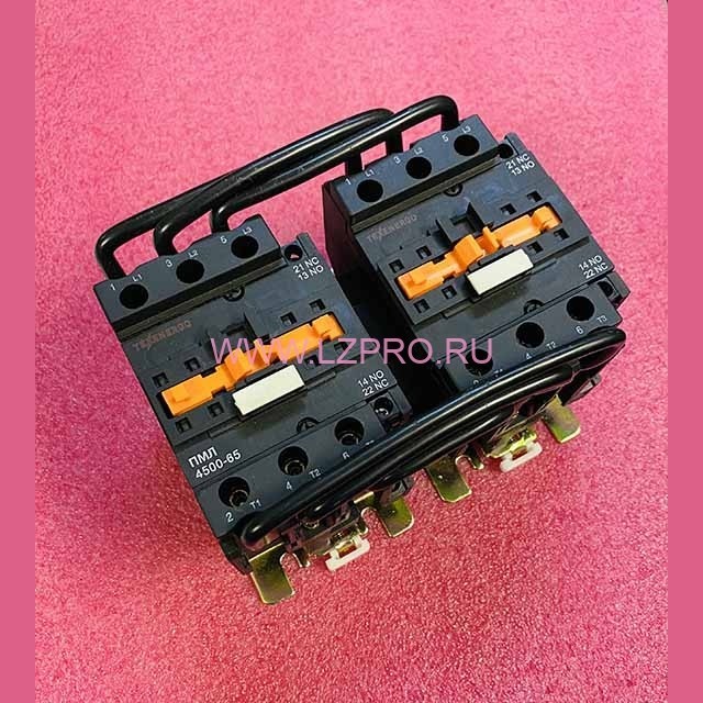 Контактор (пускатель магнитный спаренный) 65А 110В 2з+2р ПМЛ-4500 04 Б ТЭ