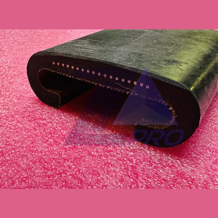 Поручень эскалатора D1-79,2 мм D-62,8 мм H-28,2 мм чёрный ECO3000 SKG