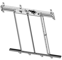 Элементы дверей шахты и кабины лифта